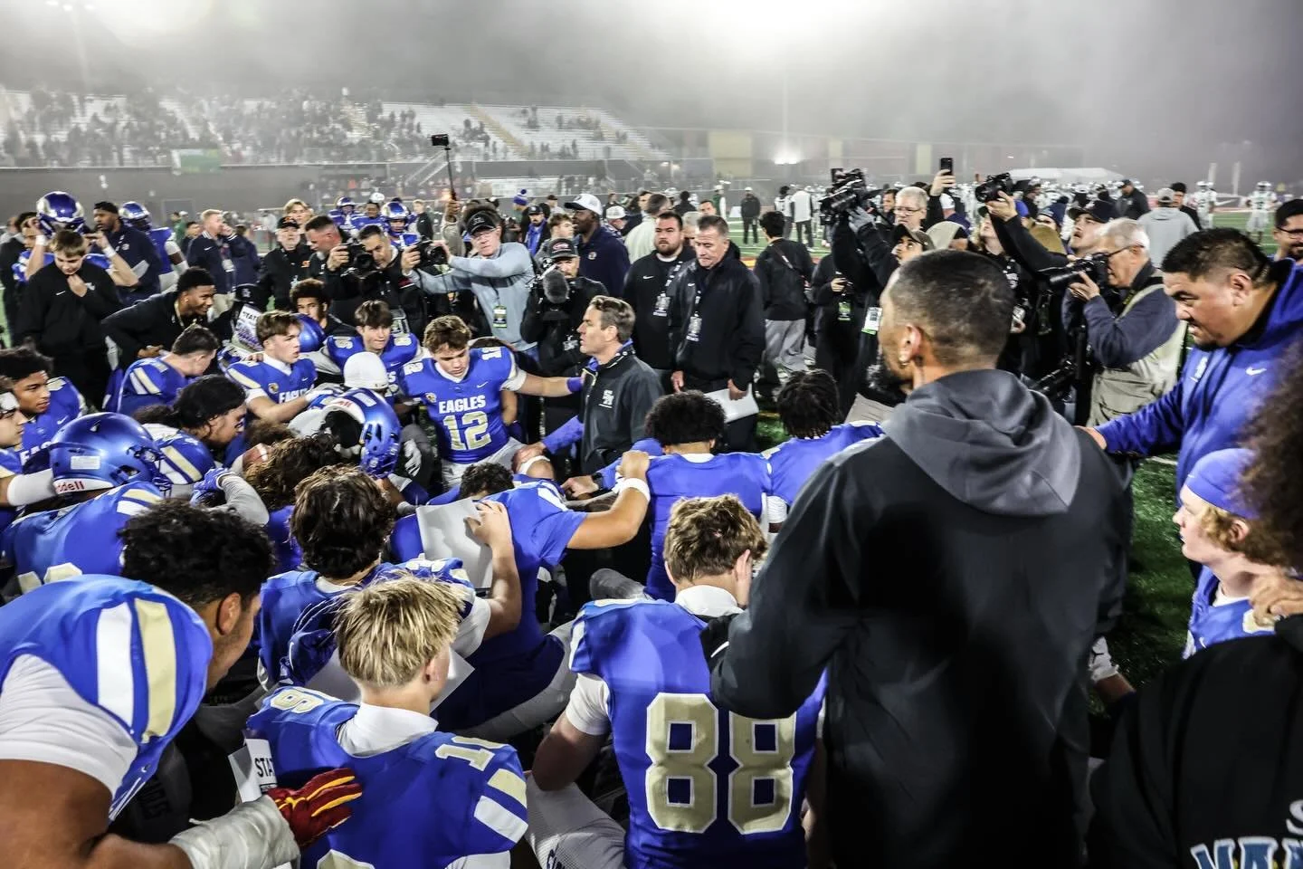 Don&rsquo;t Confuse the Silence of God with the Absence of God.

This Coaching Staff is special. 
It was easy to follow the leadership of a selfless good human being. 
It was motivating to watch the dedication of an entire staff working towards one g