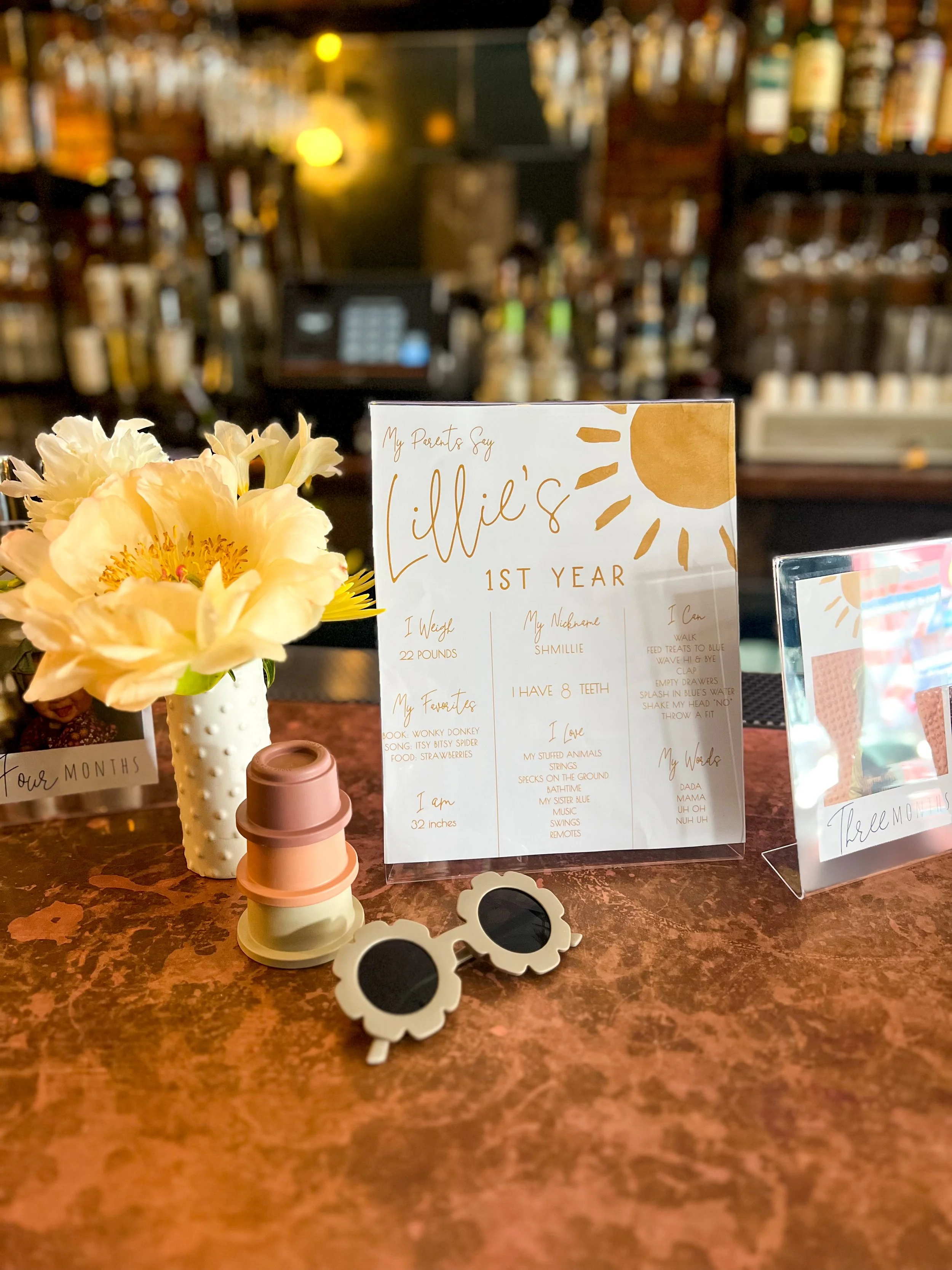 First Birthday Party Decor