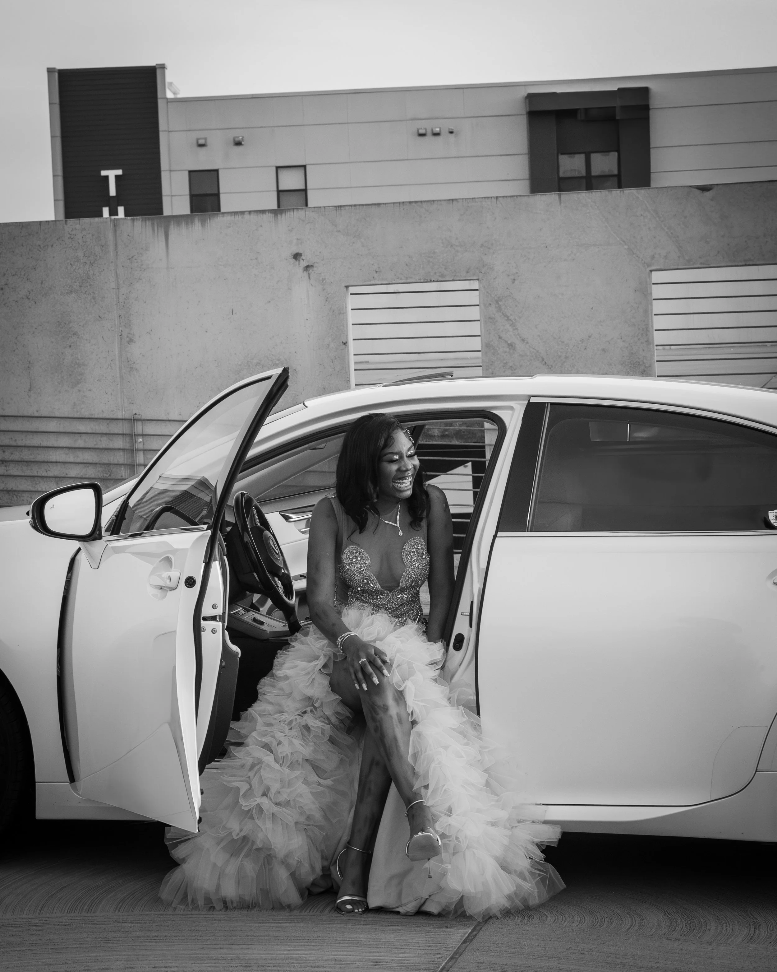 a westside high school senior prom photo