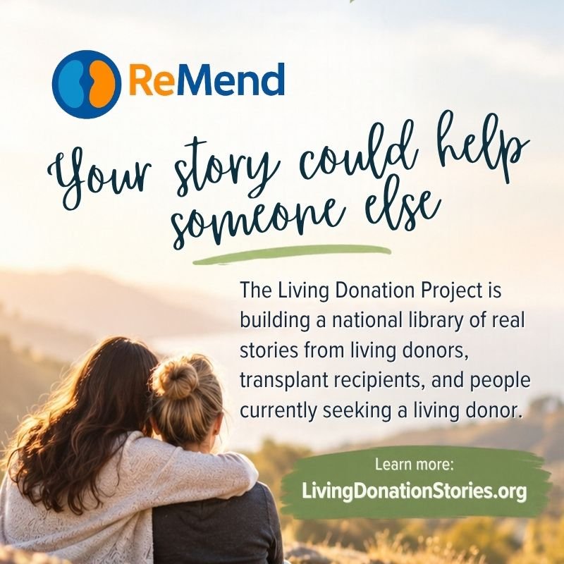 Real Stories About Living Donation