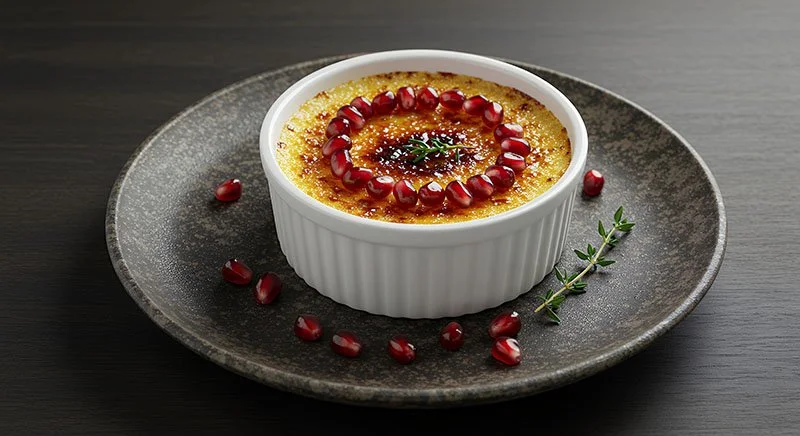 Pomegranate Brûlée
