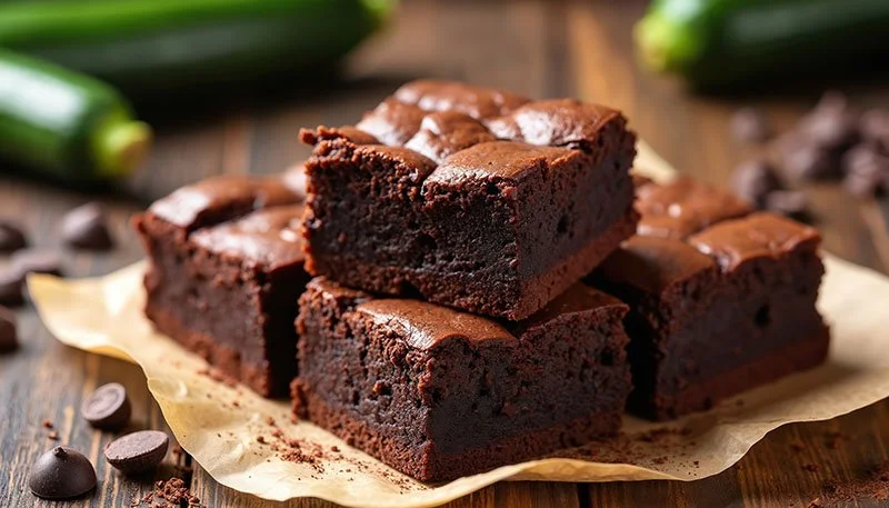 Chocolate Zucchini Brownies