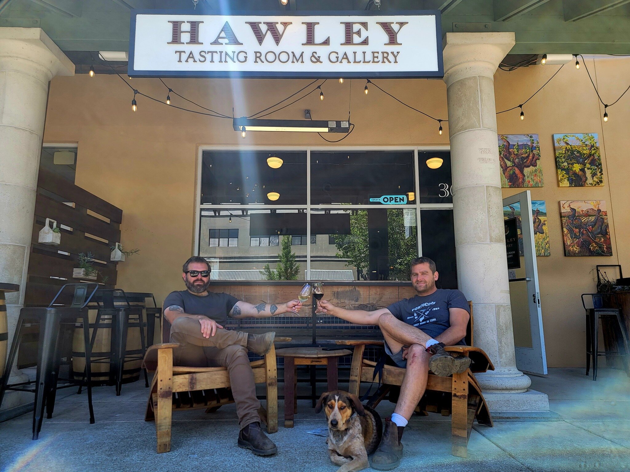 Join us for our first Winemaker Friday of the season this Friday from 3-5pm!

We will be hosting Winemaker Fridays every Friday at our downtown tasting room location through August. 

Meet and greet with Austin and Jordan to try our current release w