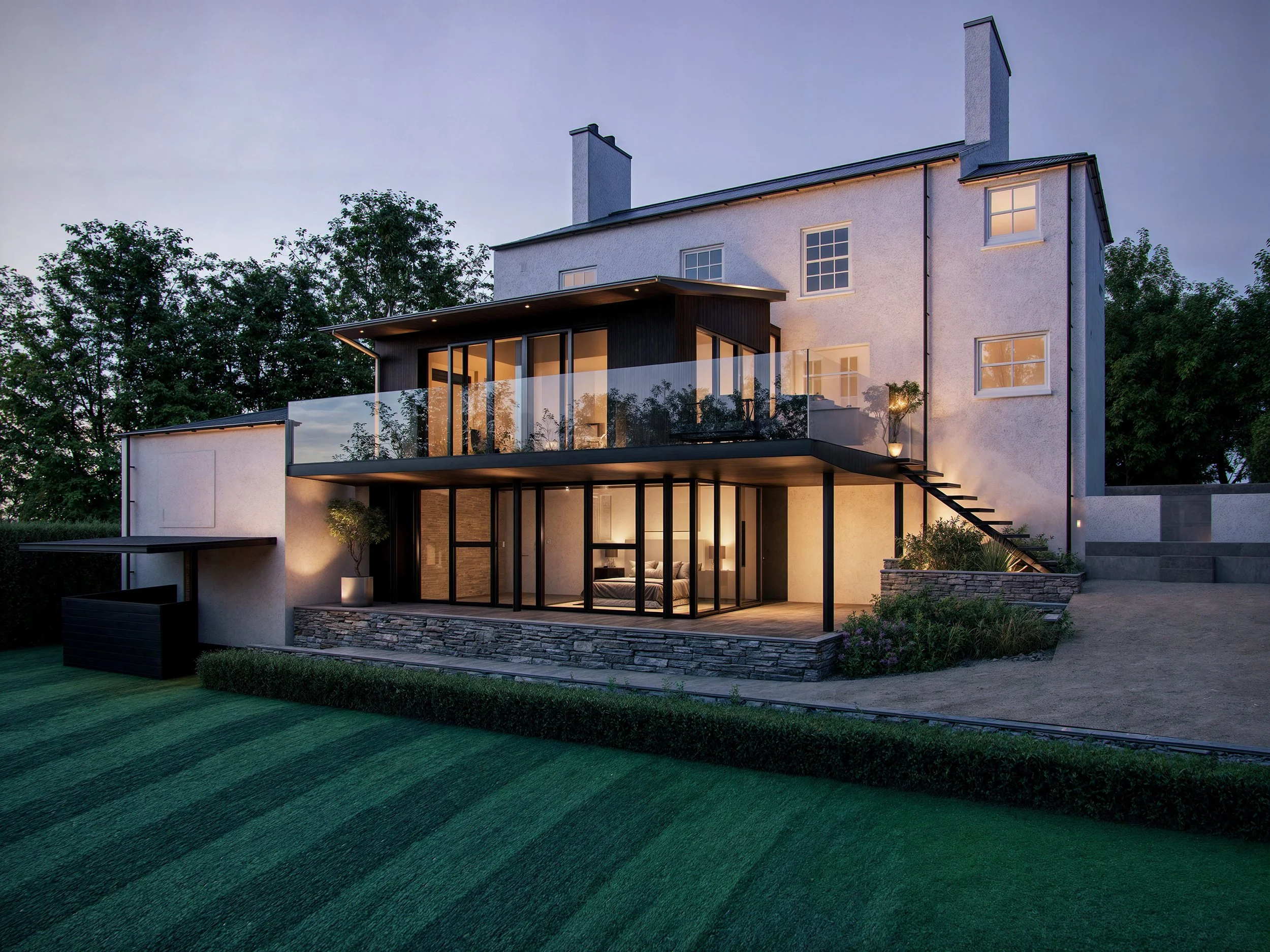 Matthew Jones Architects — Steve and Delyths House Remodel, Craigside