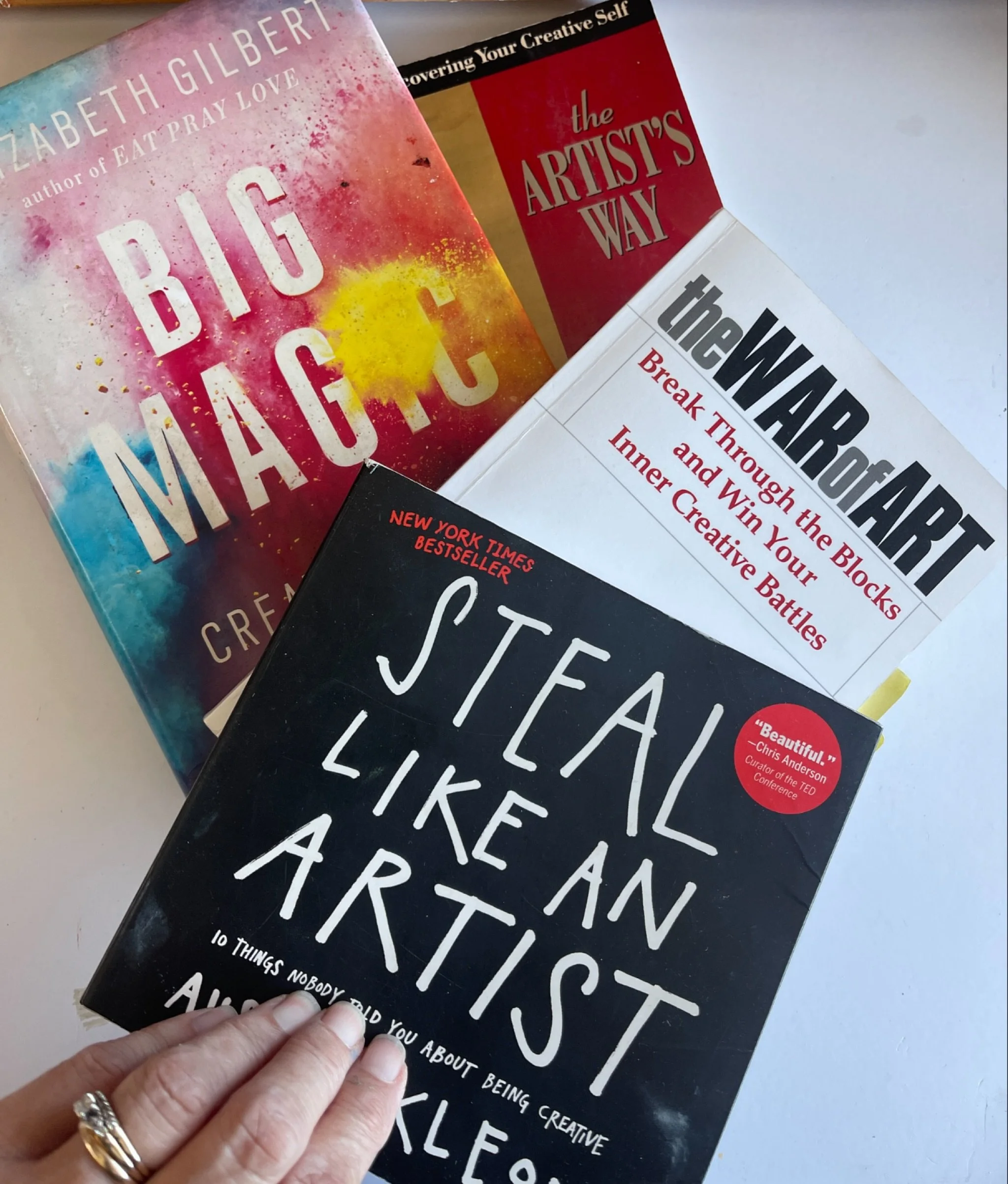 🎨 I&rsquo;m looking for suggestions for your favourite art books. 
I have many, but I&rsquo;m always excited to discover new ones I haven&rsquo;t considered yet! 📚✨I&rsquo;d also love to know: what&rsquo;s one art book you&rsquo;ve loved and would 