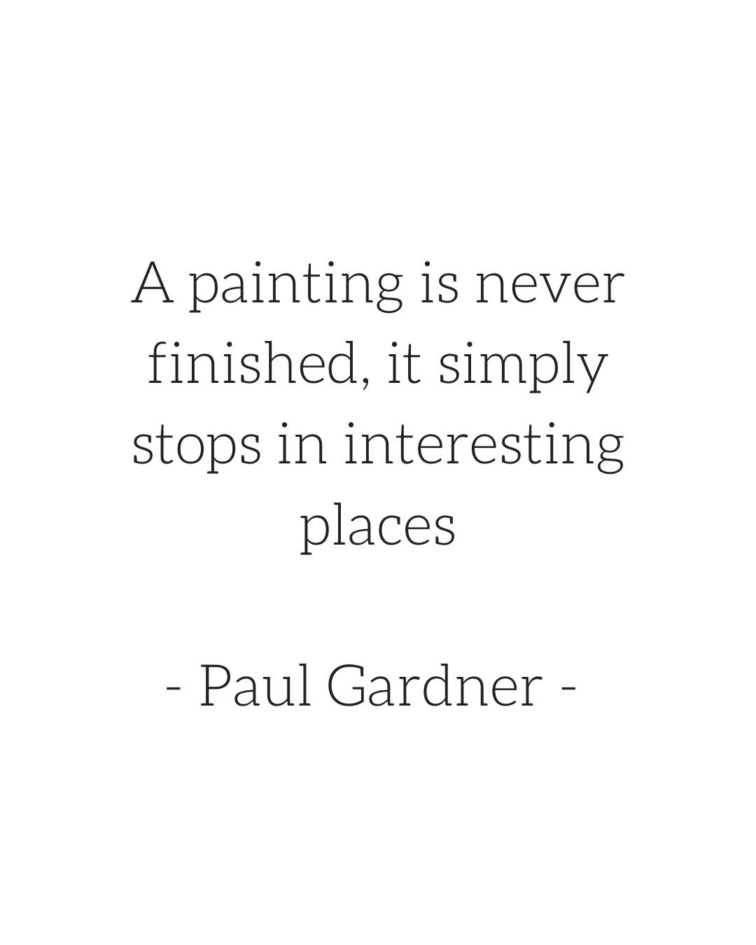 Is a Painting Ever Really Finished?