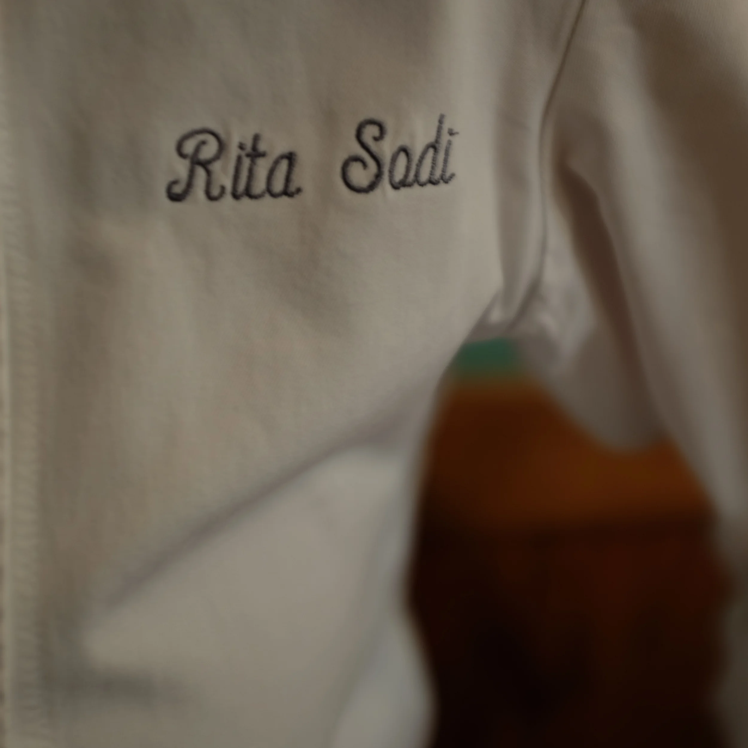 rita sadi embroidered shirt