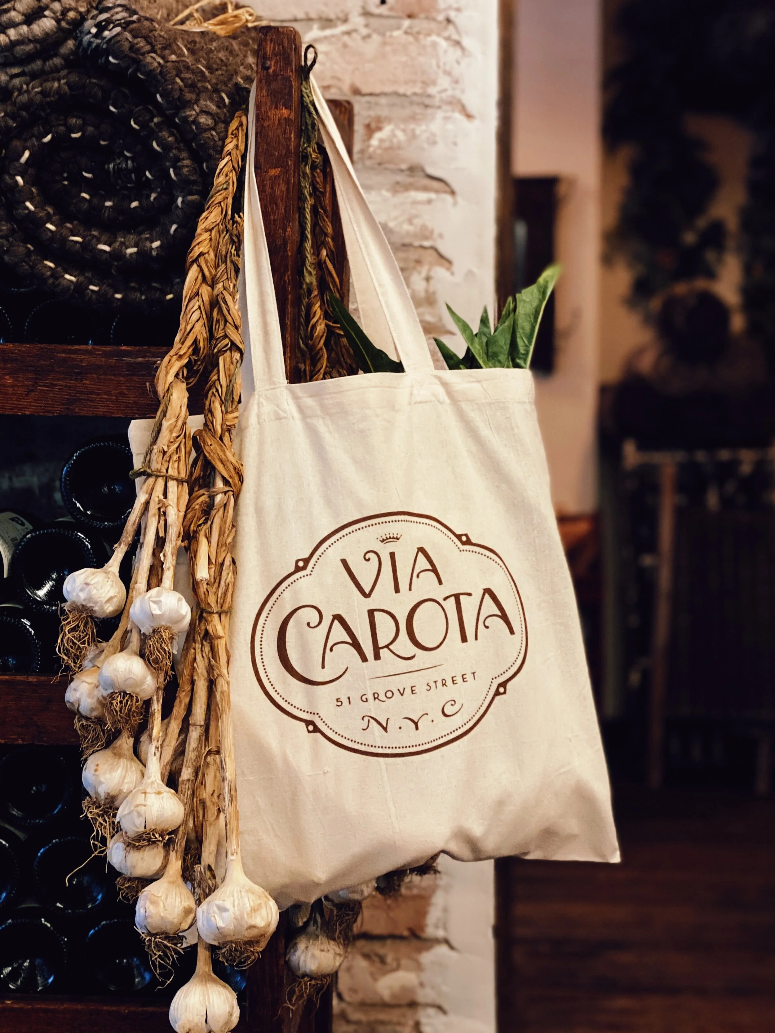 Via Carota Tote Bag