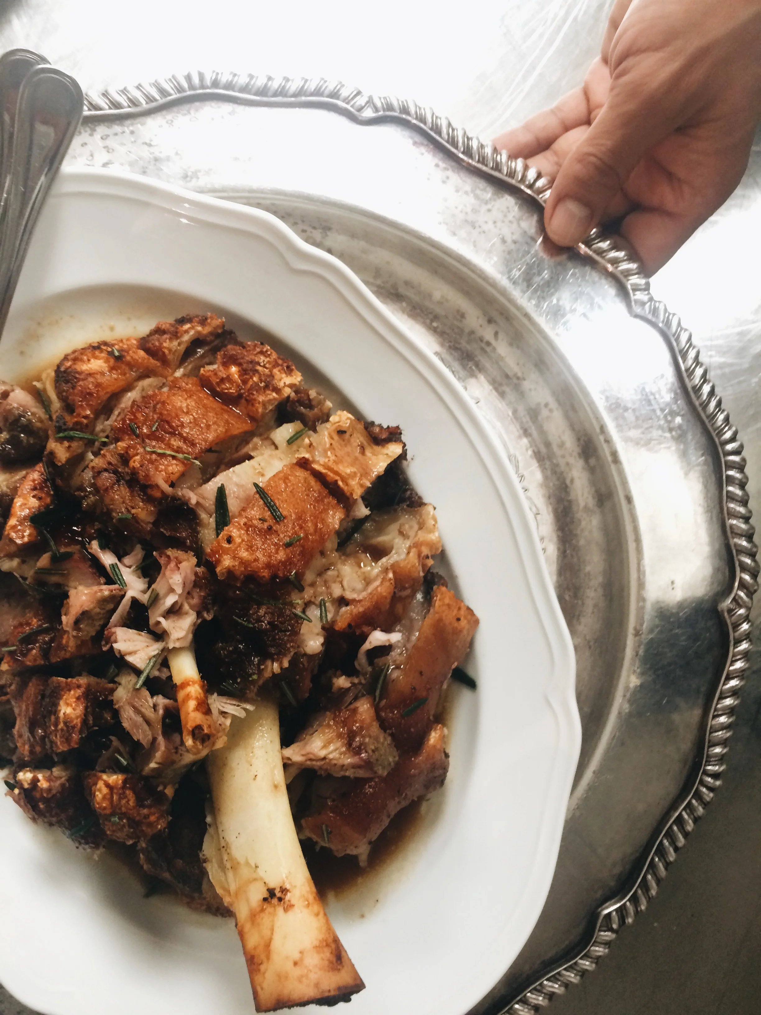 tender meat on bone