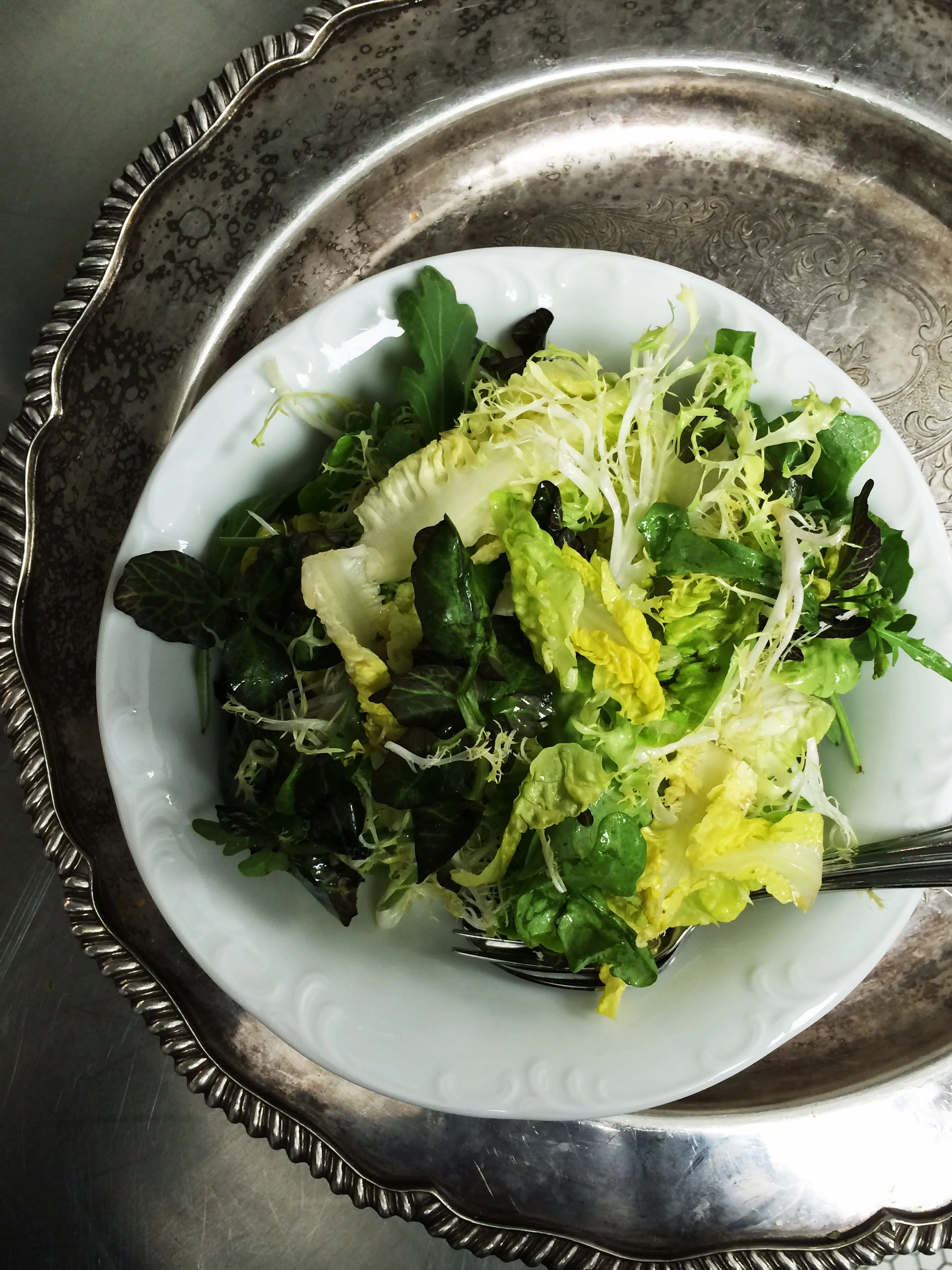 plain salad 