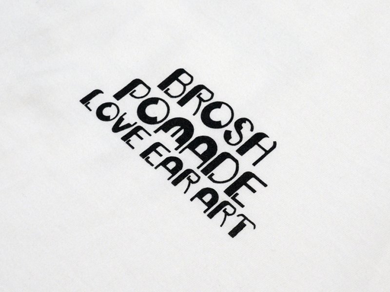 BROSH×LOVE EAR ART T-Shirt — Shear Luck