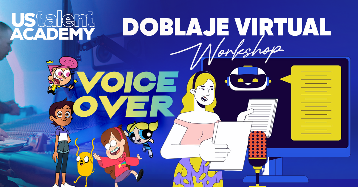 CURSO DE DONLAJE DE VOZ ONLINE EN LINEA DESDE CUALQUIER PARTE CONECTATE INTERNET TALLER VOICE OVER ACTING VOZ ACTOR ACTRIZ ACTORES CASTING
