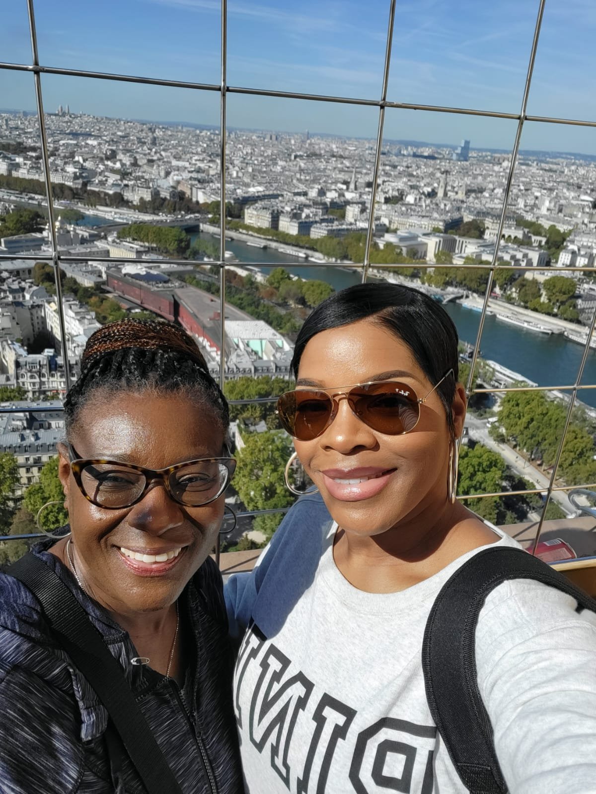Toni and Akilah in the Eiffel Tower 2nd Floor.jpg