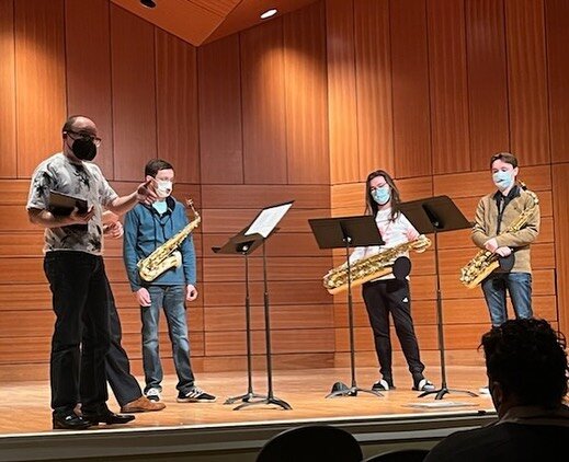 Members of CoT are all back home in their own cities after a great tour last week! Here&rsquo;s a look back at some action shots from our chamber music class at the University of Mississippi last week.

#chambermusic #windquintet #flute #oboe #clarin