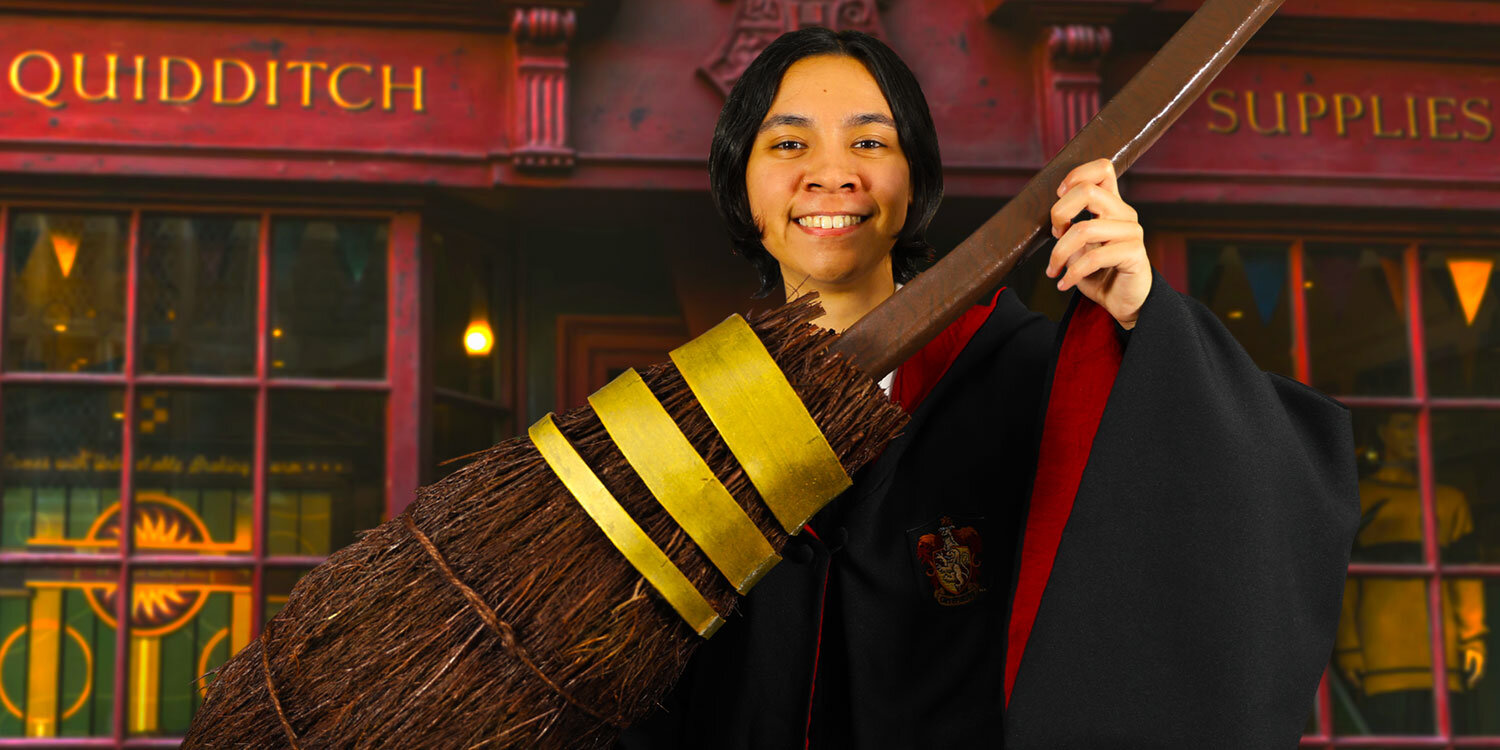 Lol , now you can be Harry Potter in AC . Nimbus 2000 🤣 : r