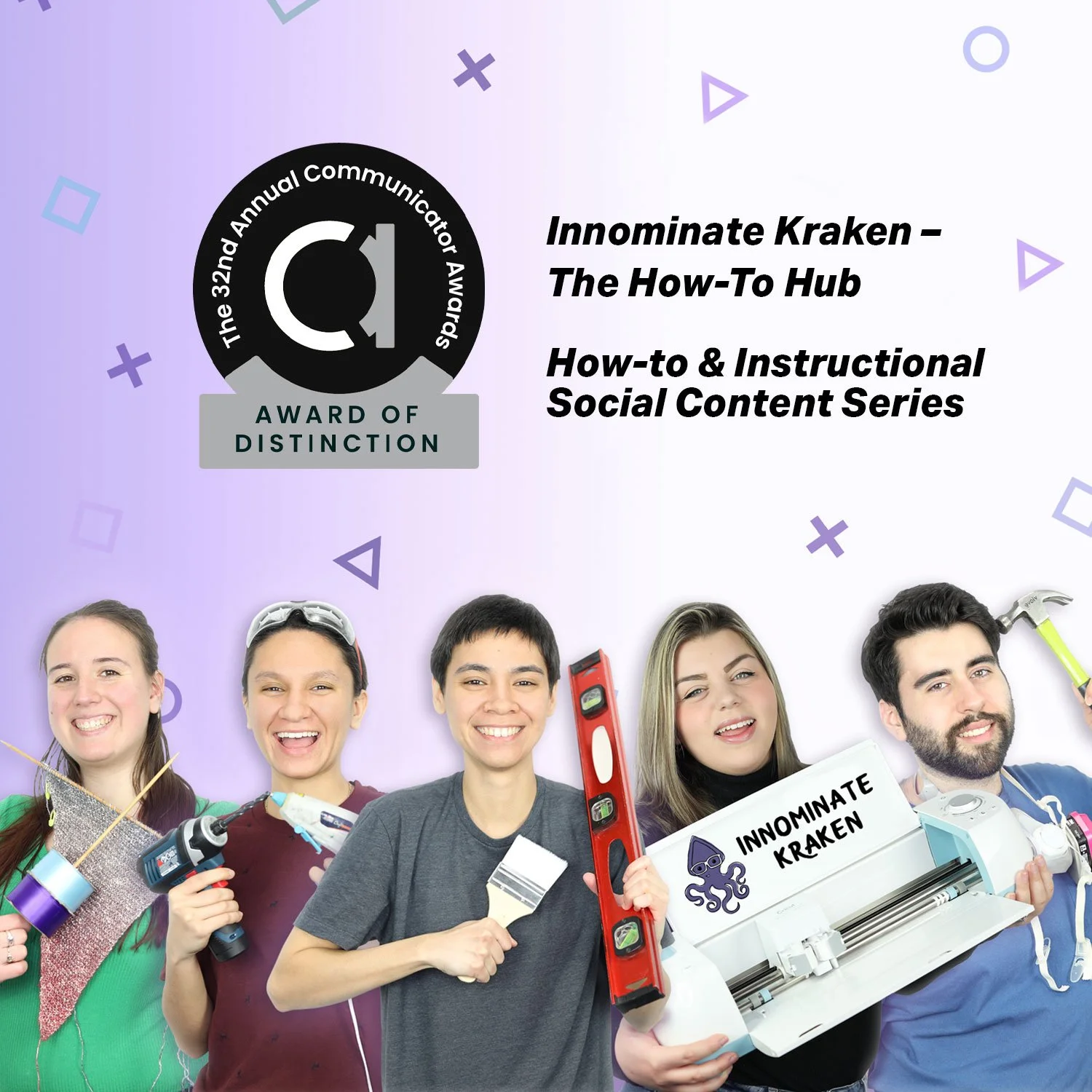 Innominate Kraken Distinction Communicator Award YouTube How-To Hub Series