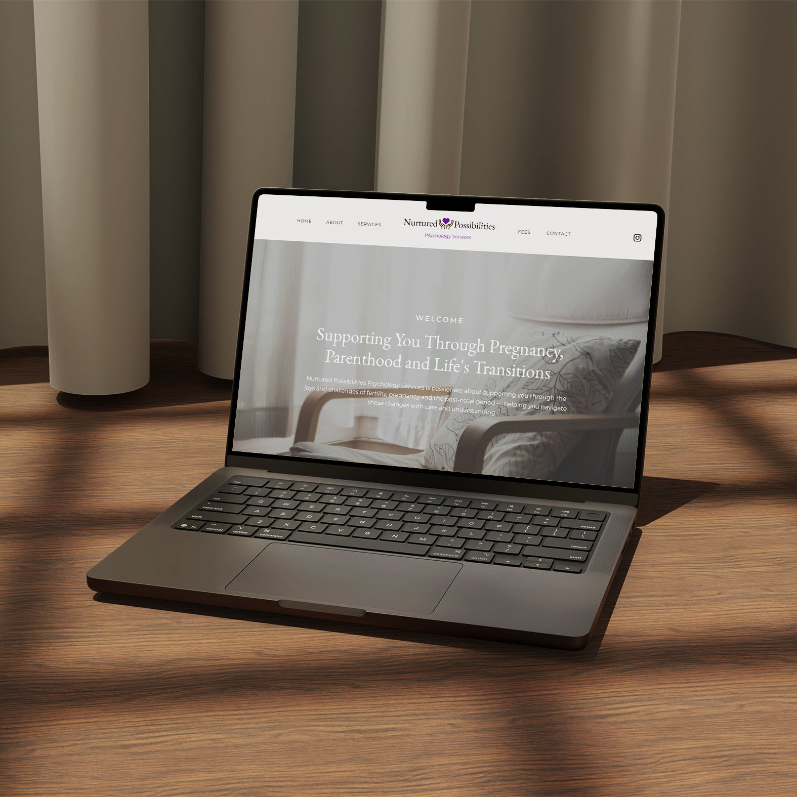 Nurtured Possibilities Psychology Services Website