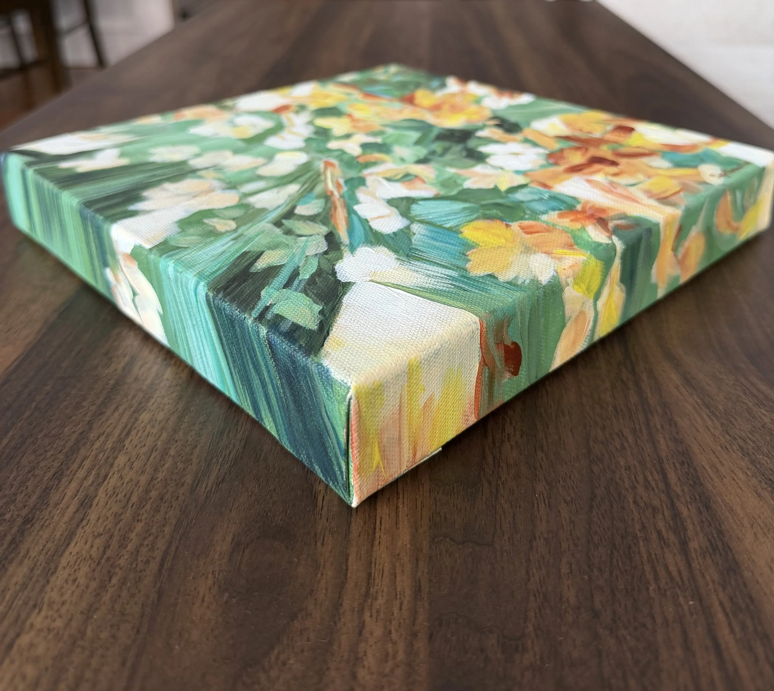 Title: "Little Garden of Joy"
Artist: Sepideh Foroutan
Medium: Acrylic on Canvas