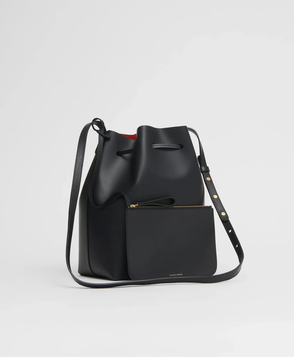 MANSUR GAVRIEL 黒エナメルバッグ Mansur Gavriel Classic Black MANSUR GAVRIEL 黒エナメルバッグ Mansur Gavriel Classic Black