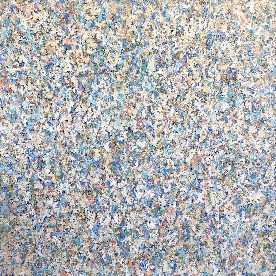 Untitled No. 53, 2024, Acrylic on canvas, 24” x 24” x 0.6” inches