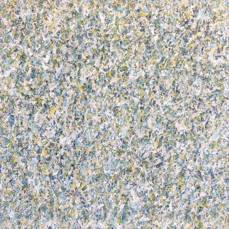 Untitled No. 18, 2024, Acrylic on canvas, 24” x 24” x 0.6” inches