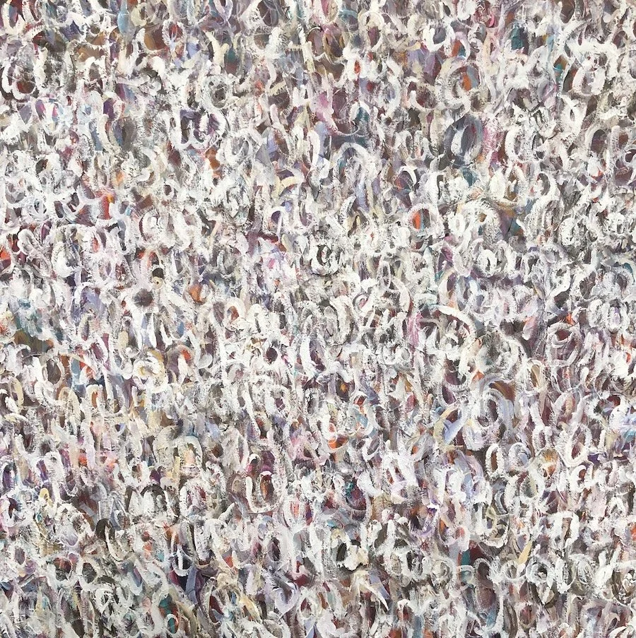  Untitled 004 , 2022 
Acrylic on canvas 
24 x 24 in