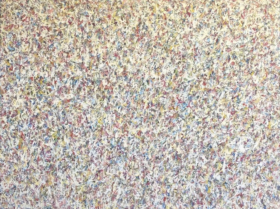 Untitled No. 21, 2024, Acrylic on canvas, 30” x 40” x 0.6” inches
