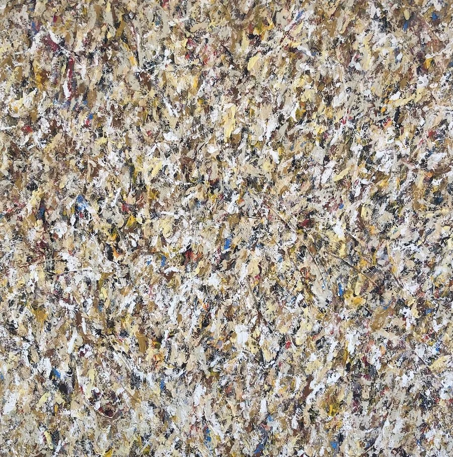 Recollection, 2024, Acrylic on canvas, 24” x 24” x 0.6” inches