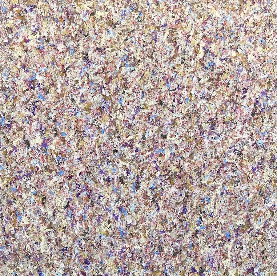 Untitled No. 30, 2024, Acrylic on canvas, 24” x 24” x 0.6” inches