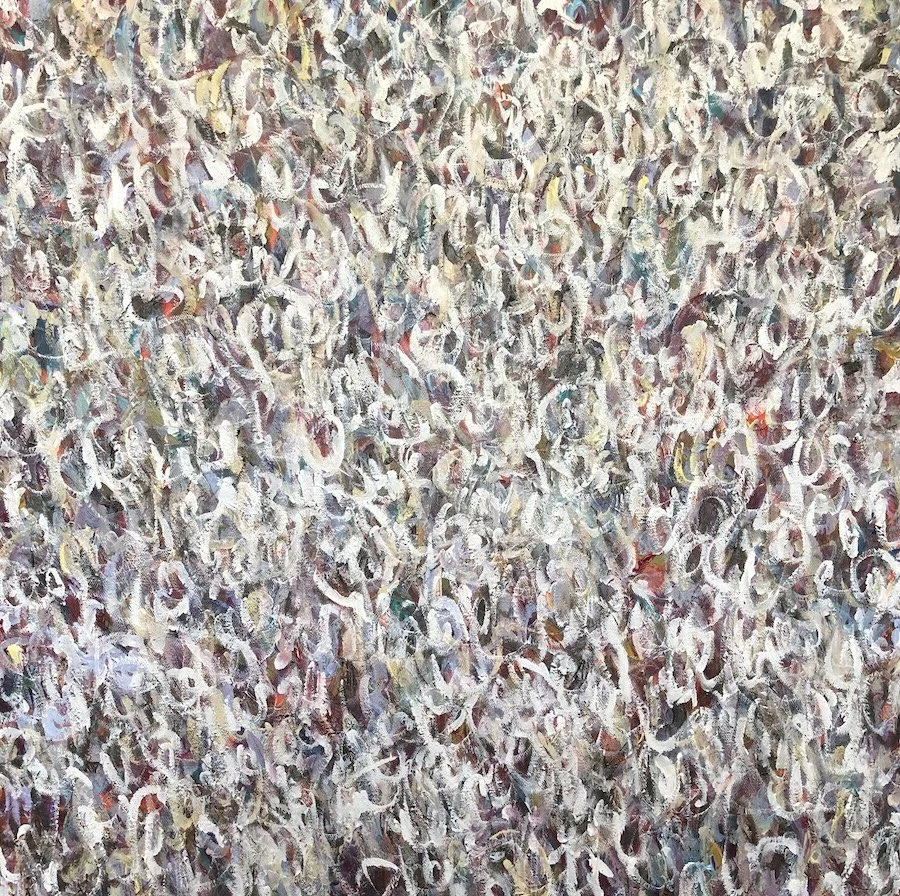  Untitled 002 , 2022 
Acrylic on canvas 
24 x 24 in