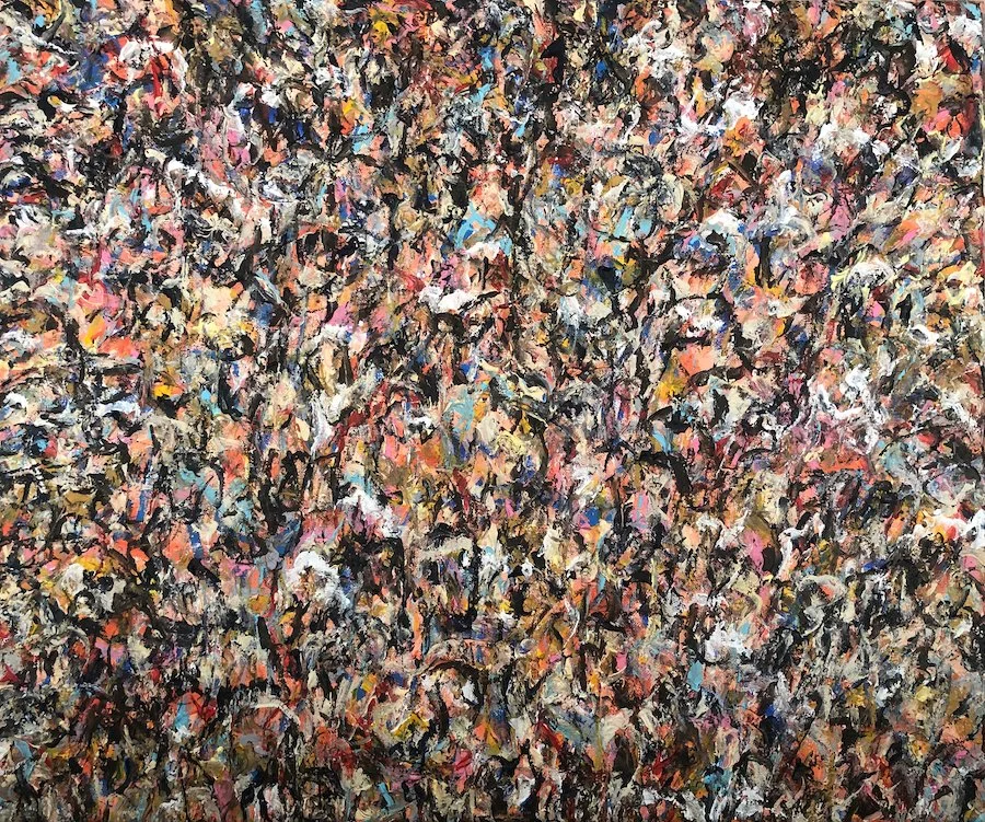  Untitled 99 , 2021 
Acrylic on canvas 
20 x 24 in