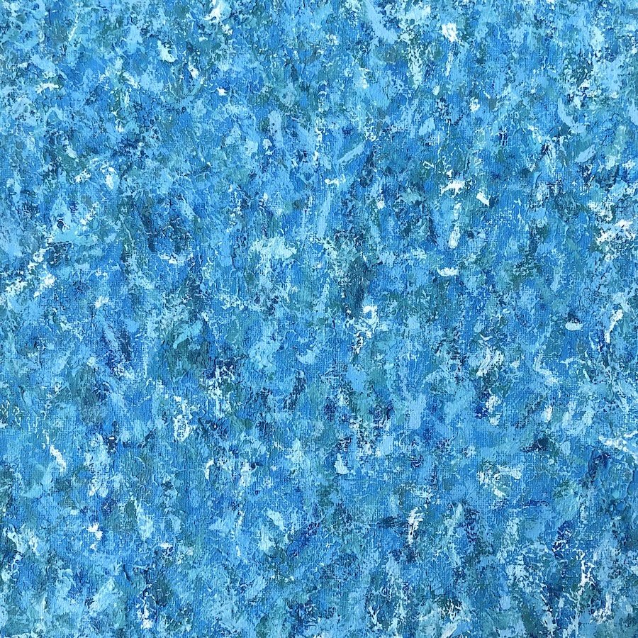  Untitled 10.4 , 2025 
Acrylic on canvas 
10 x 10 in