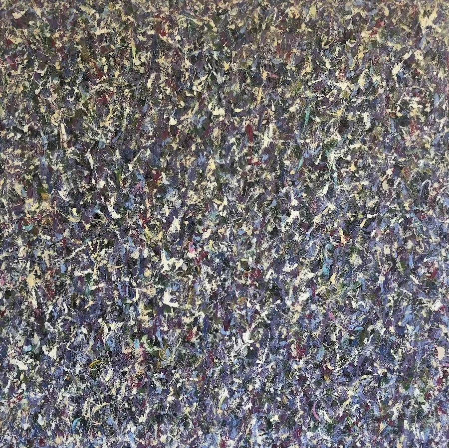 Untitled No. 11, Acrylic on canvas, 24” x 24” x 0.6” inches, 2024