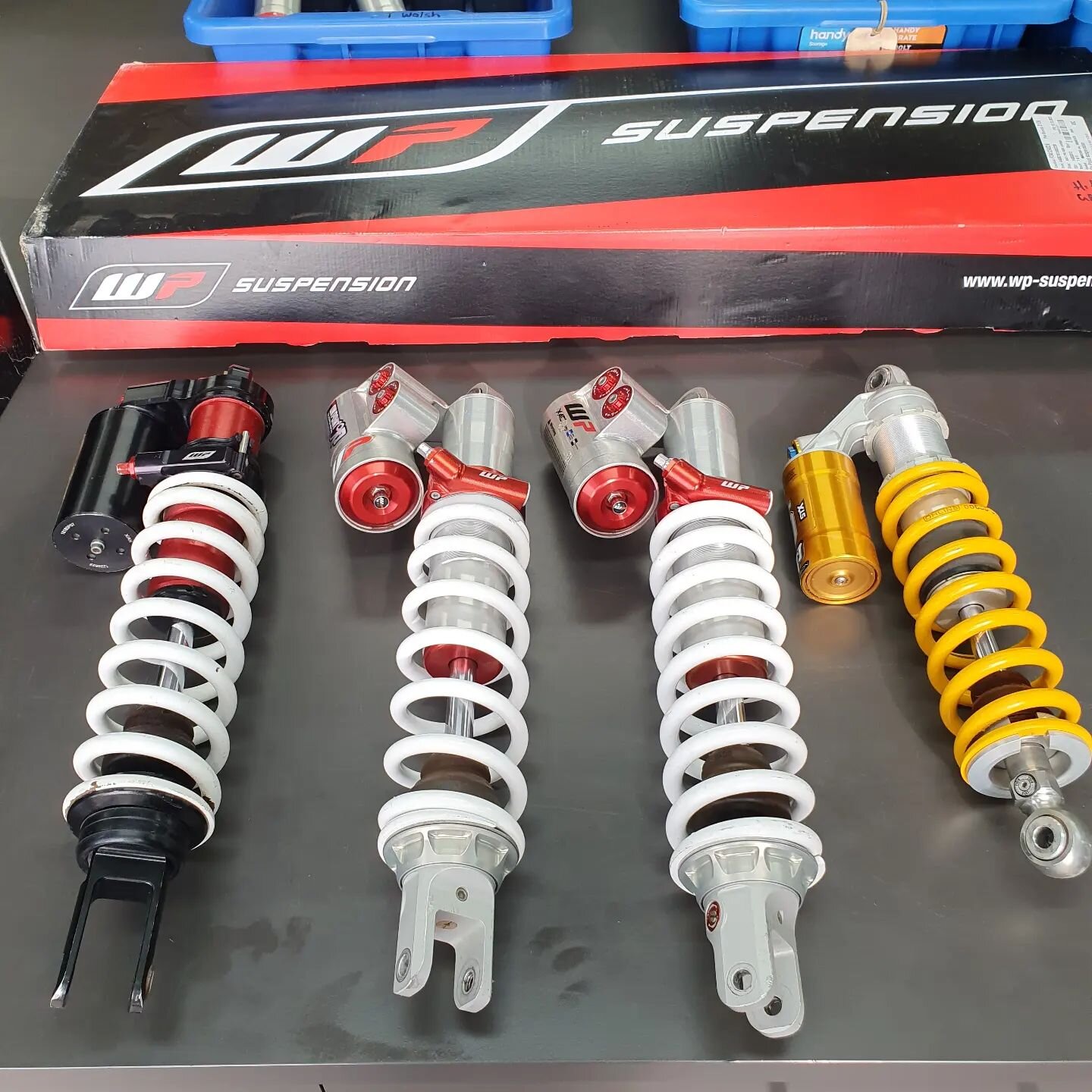 Used shocks for sale 

Each shock will come fully serviced in either stock trim or can be set up to suit the buyer. 

2x WP 50mm XACT PRO Shock to suit all 2023 KTM/Husq MX &amp; XC Models. 

1x WP 50mm Trax Super to suit all KTM Group Linkage bikes 