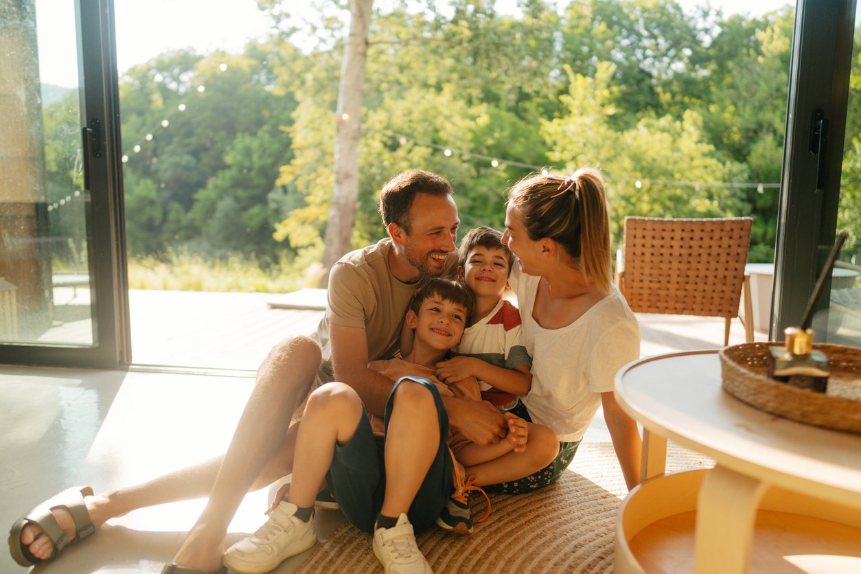 Veteran Family with children