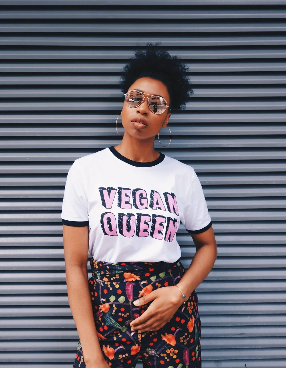Vegan Queen® T Shirt — BRIGHT 