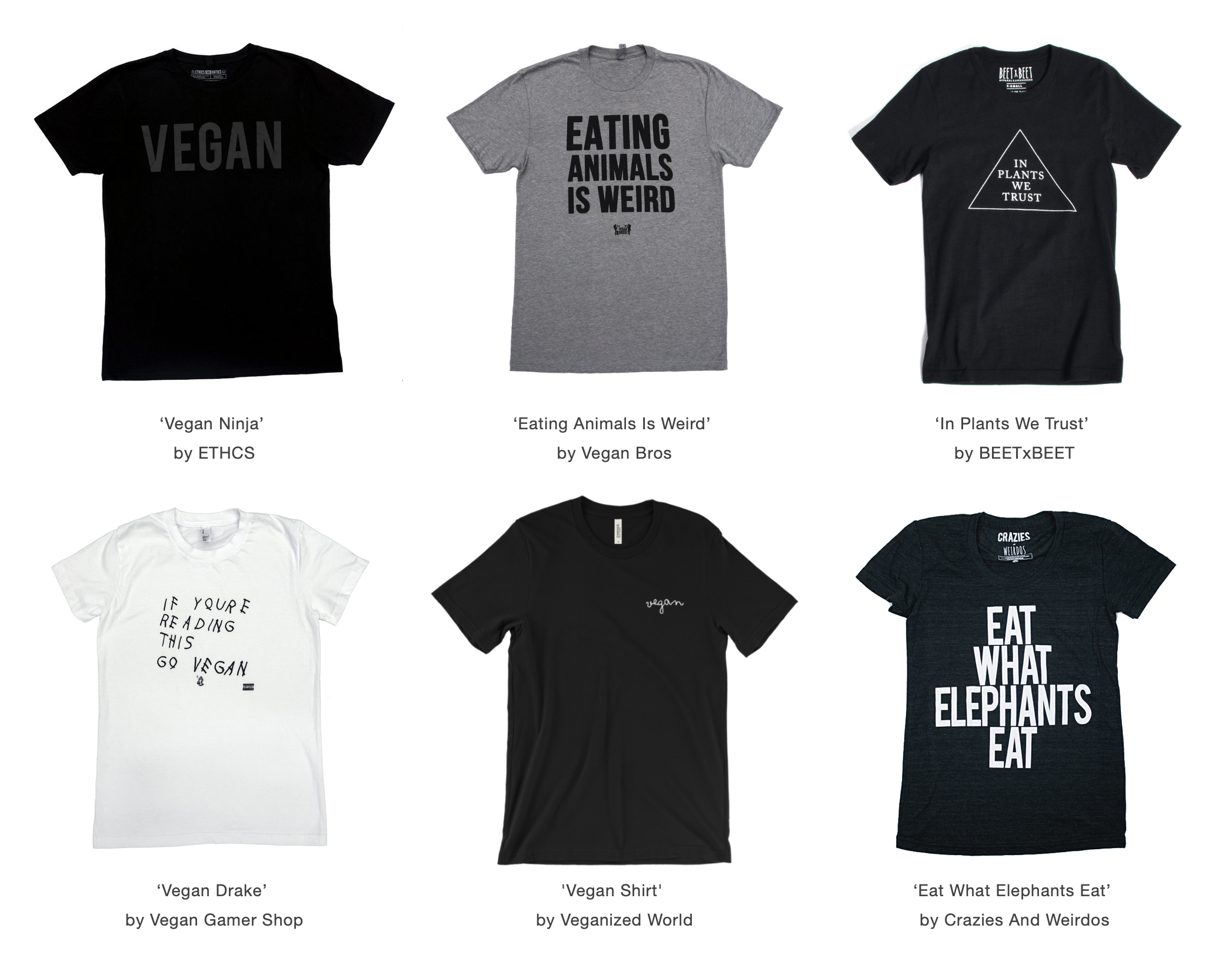 Vegan T Shirts: Best — BRIGHT | Ethical Lifestyle