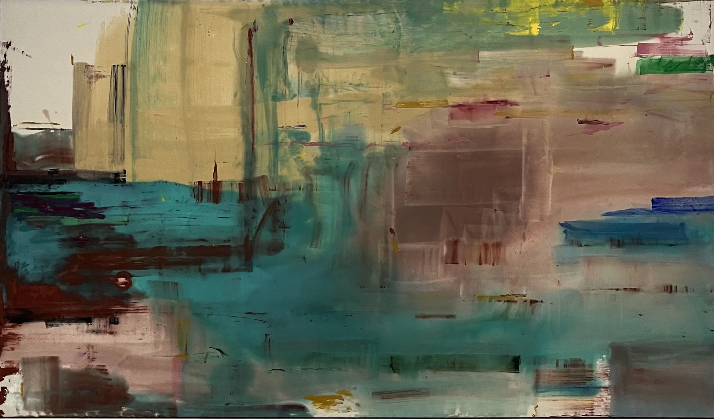 Mumok - Museum Moderner Kunst Vienna - Helen Frankenthaler - Salome - Acrylic on Canvas