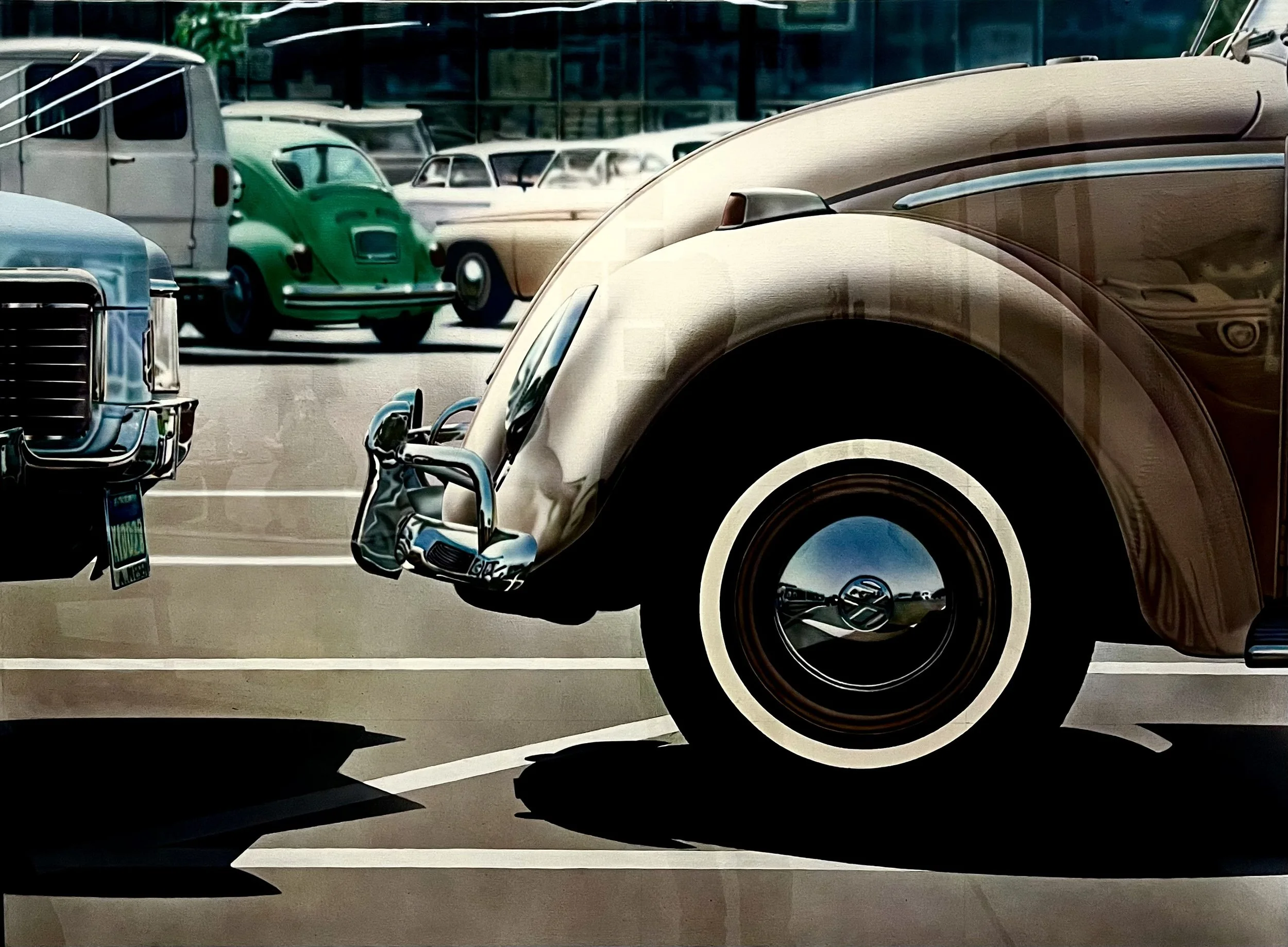 Don Eddy - Untitled Volkswagen 1971 - Courtesy:  Mumok, Museum Moderner Kunst Vienna  , on loan from the Austrian Ludwig Foundation