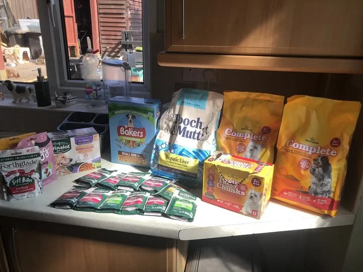 All the Team would like to thank Paws Fks for another wonderful donation of Cloths and pillows for us to sell and raise funds, Thank you so much