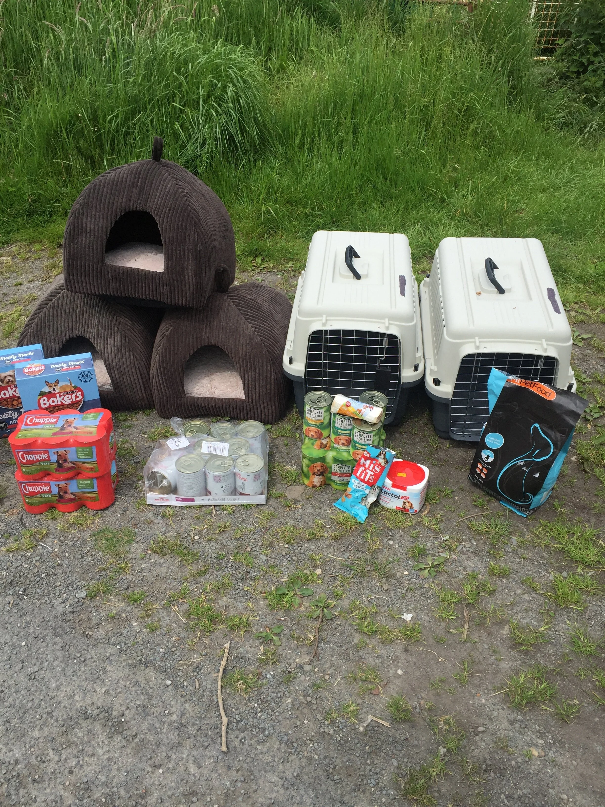 All the Team would like to thank Camlas Vets in Welshpool and the people who have dropped of donations, it will help us so much, Thank you.