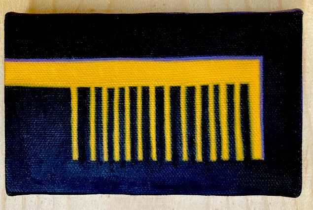 comb, oil on canvas, 3_ x 5,_ 2002.jpg