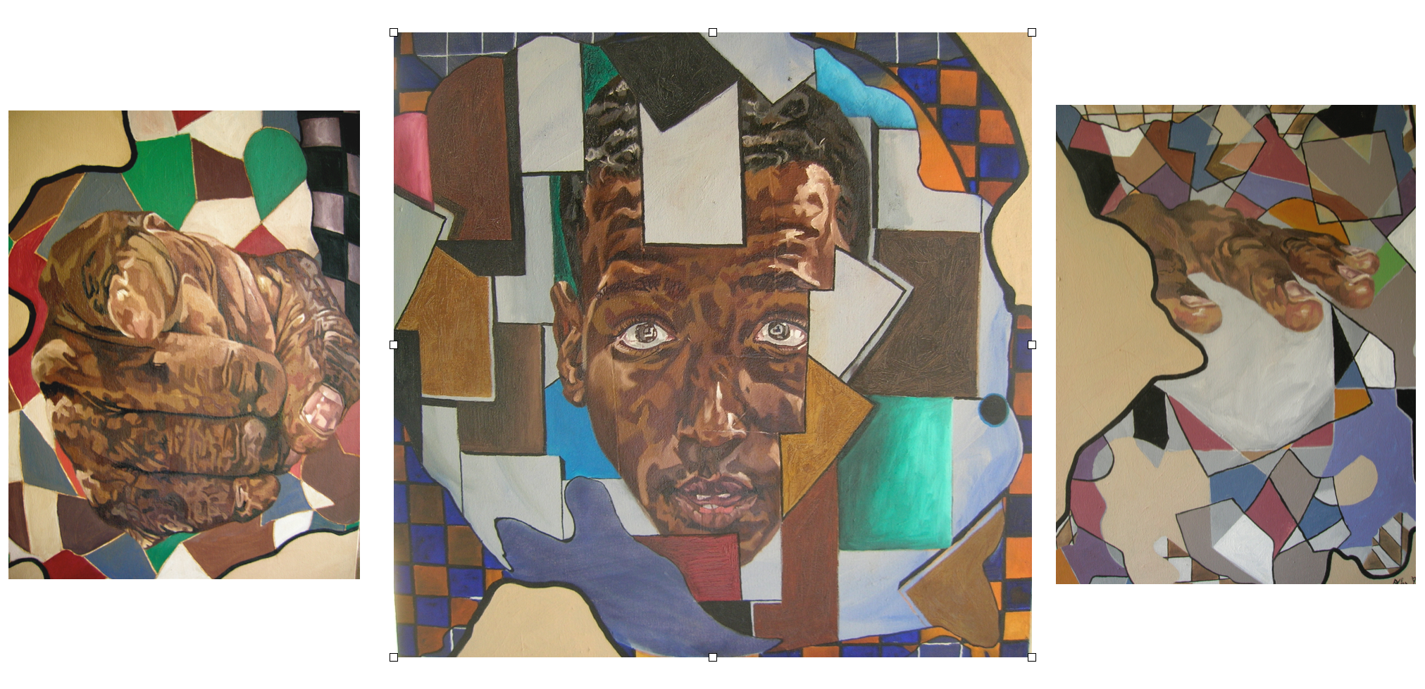 Expression, oil on canvas, 31” x 61,” 1994