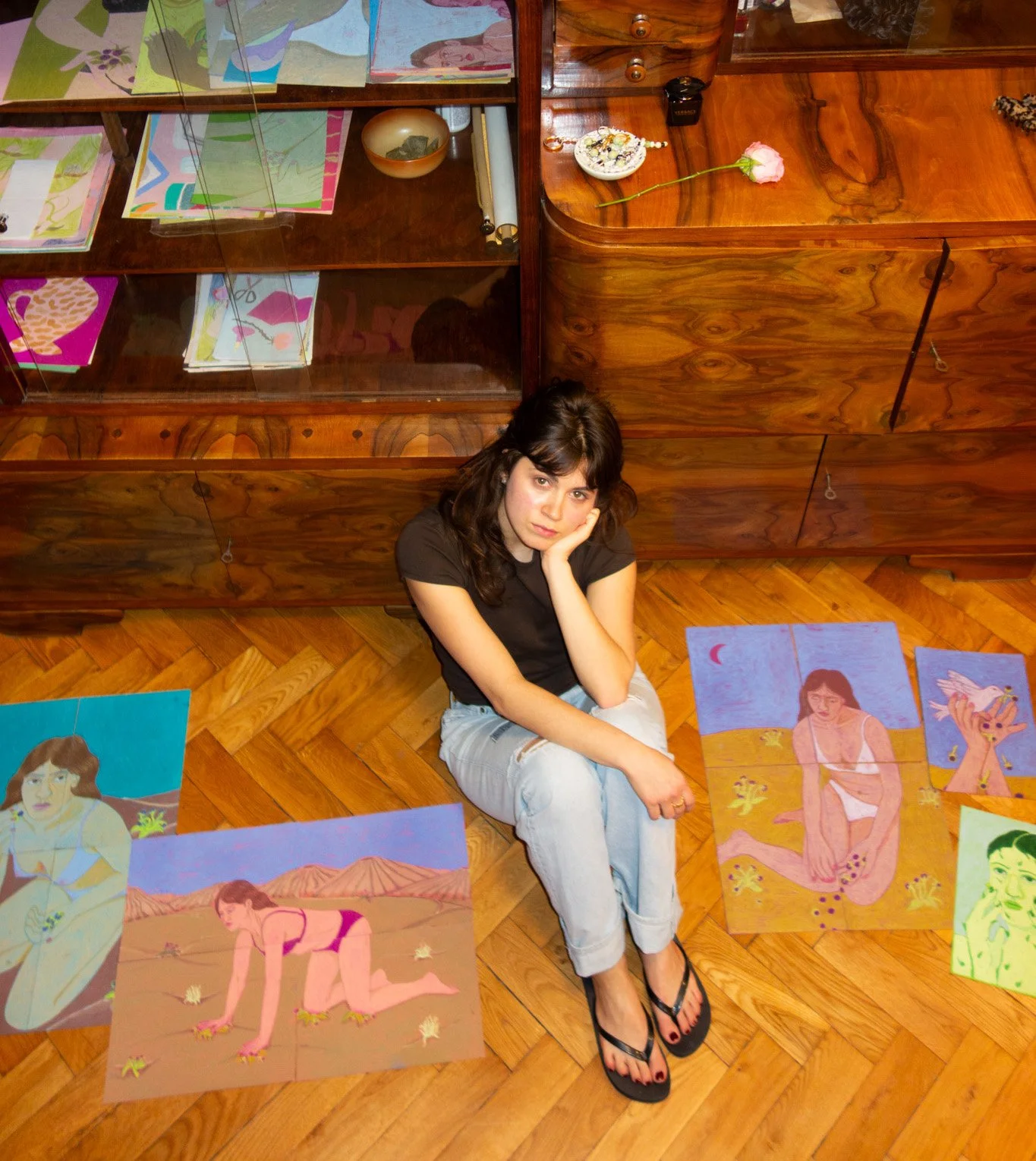 OLGA MAZUR (PL): Painting, Mixed Media