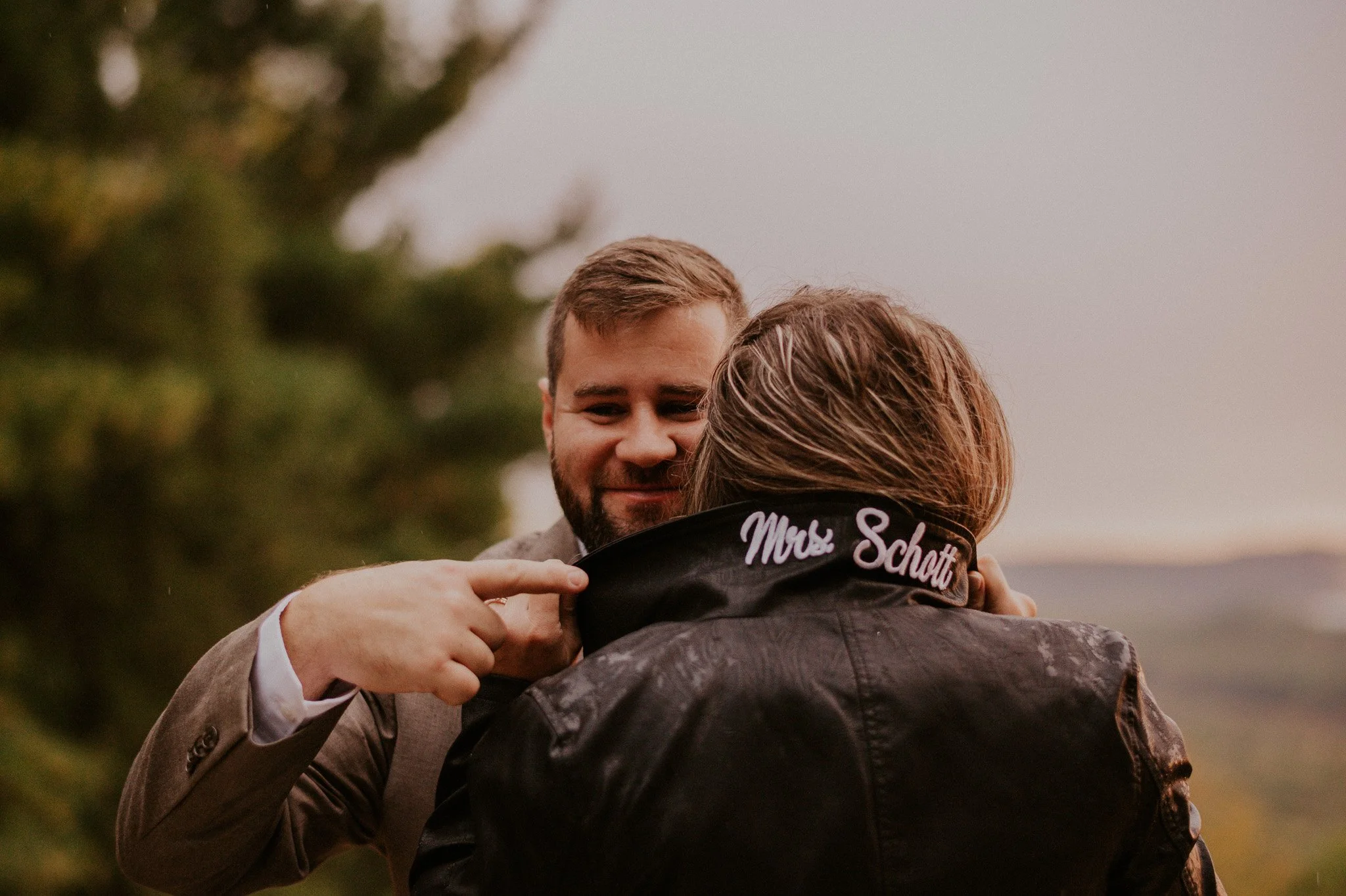 sleeping bear fall elopement