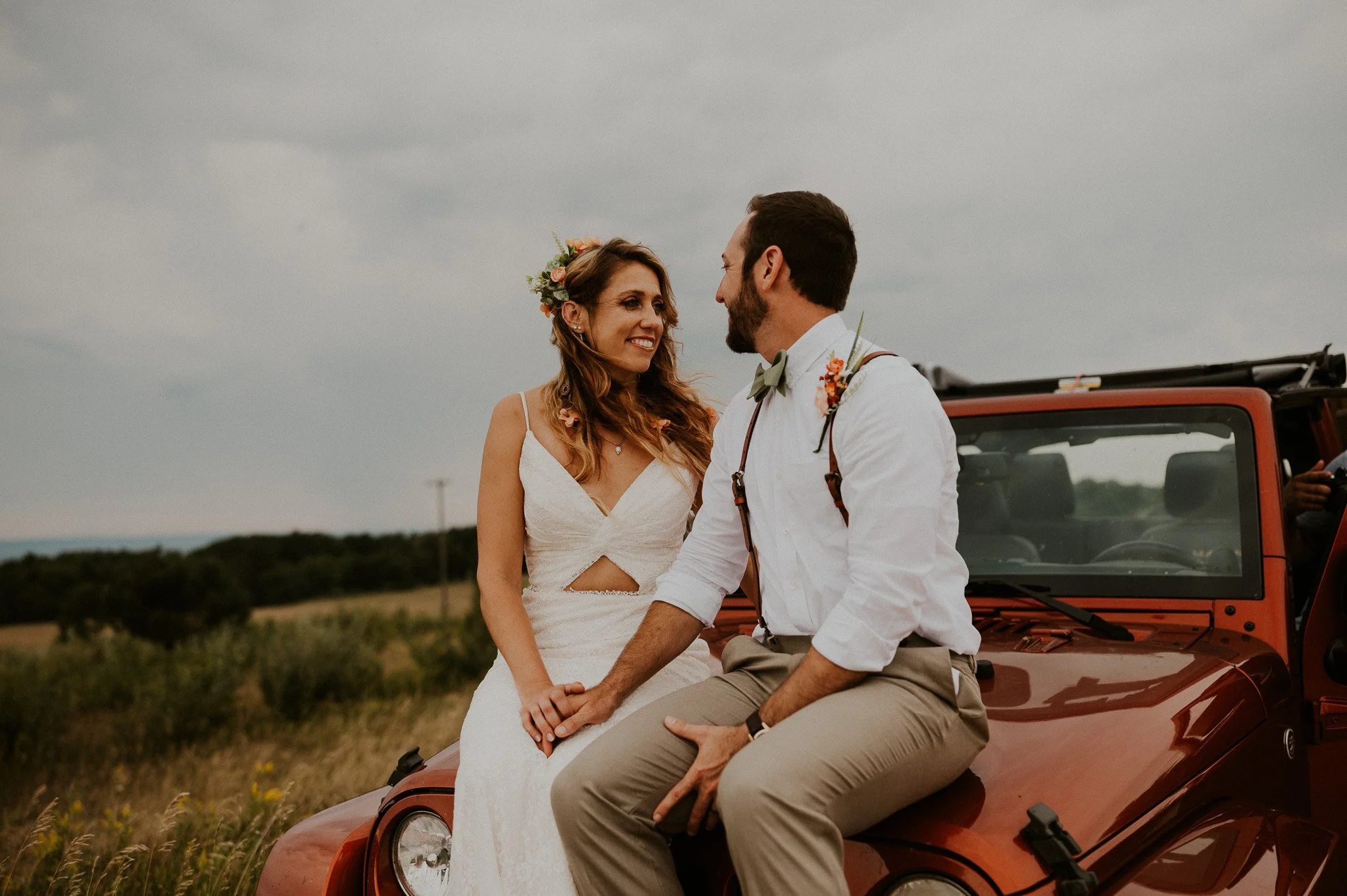 sleeping bear dunes jeep elopement