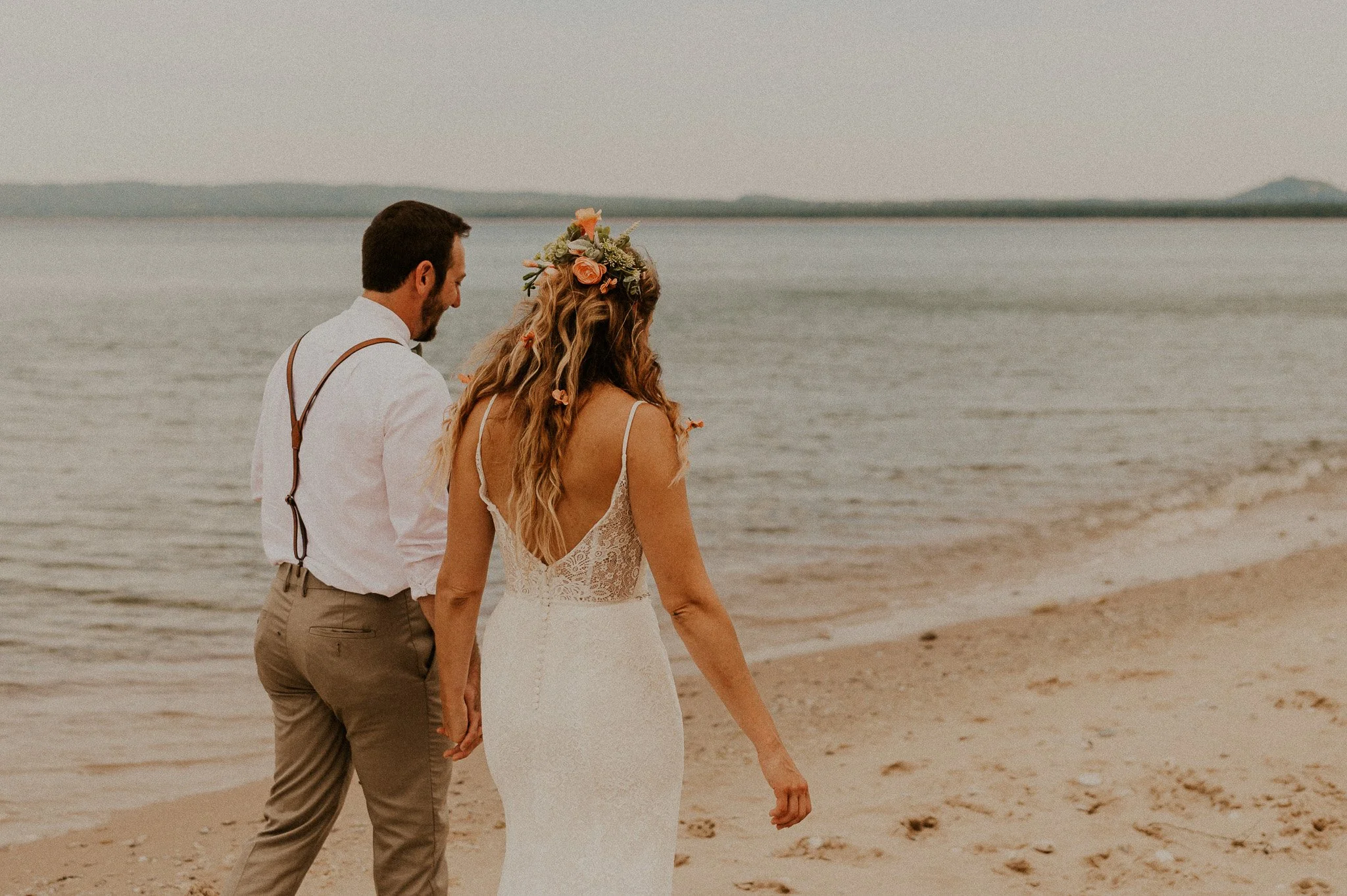 sleeping bear dunes jeep elopement