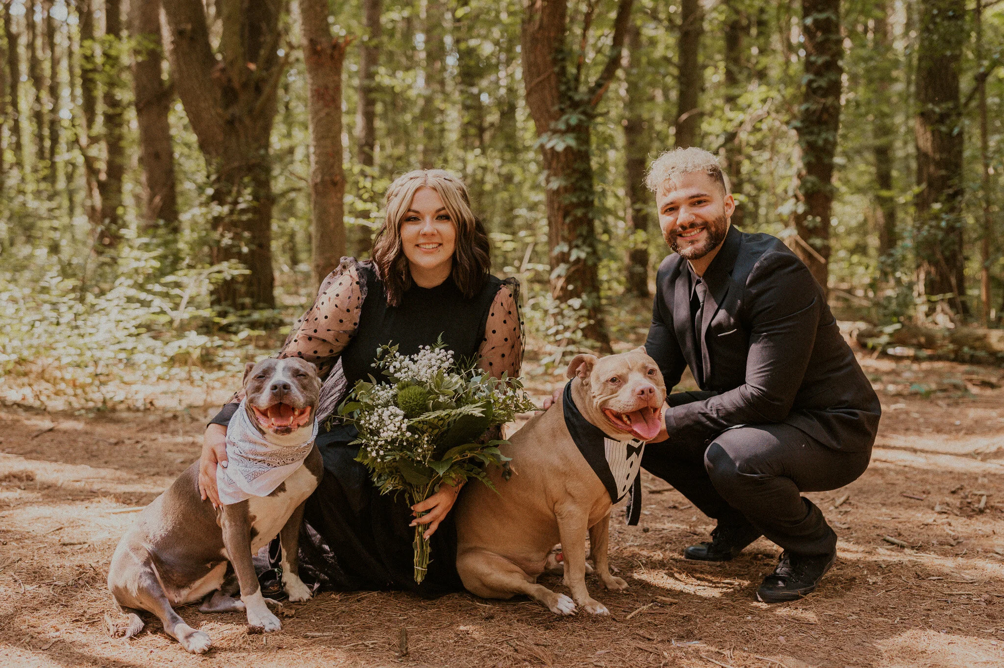 michigan forest elopement