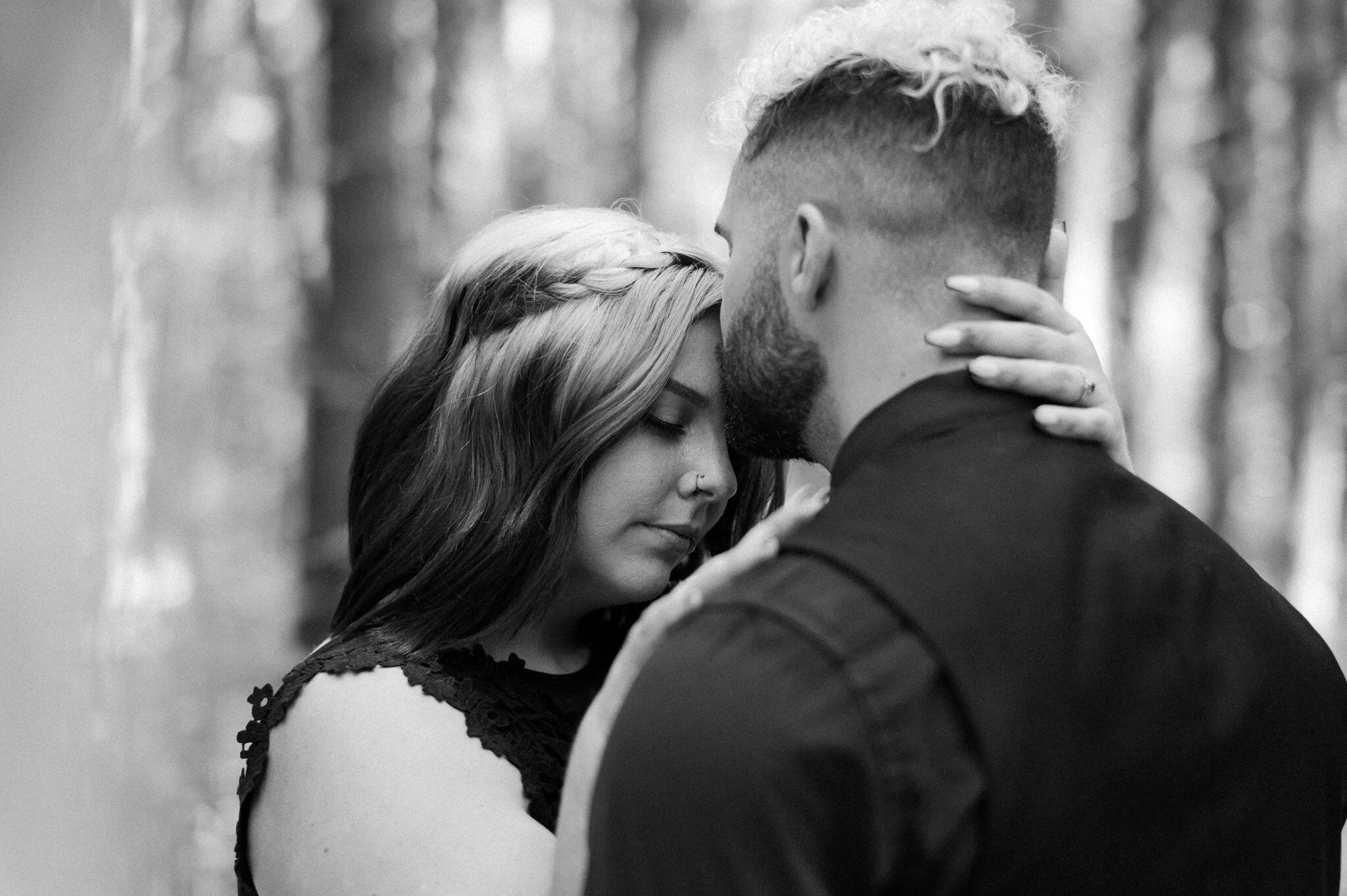 michigan forest elopement