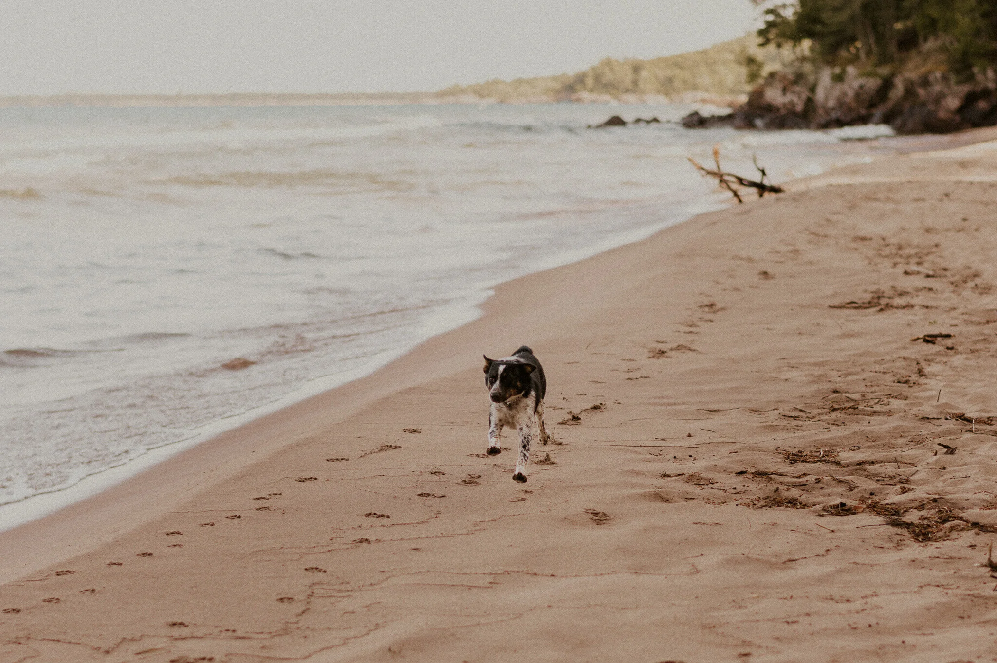 michigan upper peninsula beach elopement